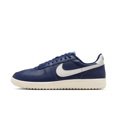 Nike Men's Field General Leather Shoes In Blue
