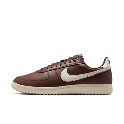 Nike Men's Field General Leather Shoes In Brown