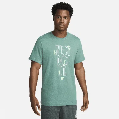 Nike Men's Fitness T-shirt In Green