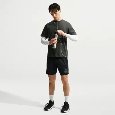 Nike Men's Flex Dri-fit 7" Training Shorts In Black