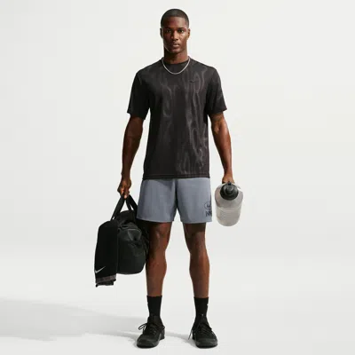 Nike Men's Flex Dri-fit 7" Training Shorts In Gray