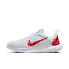 Nike Flex Experience Run 12 Road Running Shoe In White/university Red/white