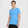 Nike Men's Flex Rep Dri-fit Short-sleeve Fitness Top In Blue