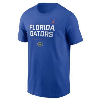Nike Men's Florida Courtside Basketball Jordan Brand Dri-fit College T-shirt In Animal Print