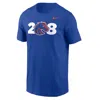 Nike Men's Football Short-sleeve T-shirt In Blue