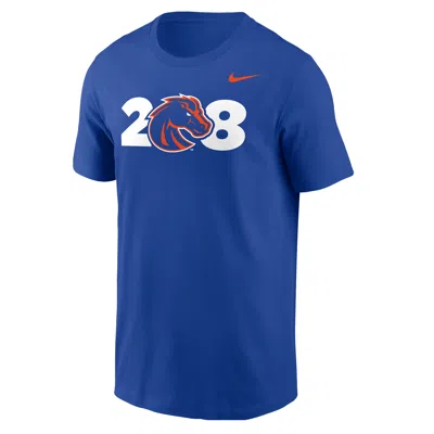 Nike Men's Football Short-sleeve T-shirt In Blue