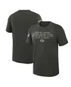 Nike Men's Forest Green Green Bay Packers 2025 Salute To Service Sideline Slub Dri-fit T-shirt In Green