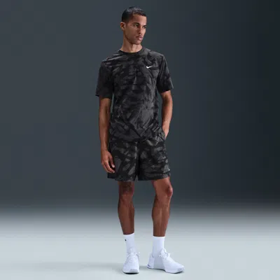 Nike Men's Form Dri-fit 7" Unlined Versatile Shorts In Black