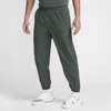 Nike Men's Form Dri-fit Standard-fit Tapered-leg Training Pants In Vintage Green,black,(reflective Silv)