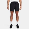 Nike Men's Form Dri-fit Unlined 5" Versatile Shorts In Black/white