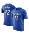 Nike Men's Franz Wagnerâ Blue Orlando Magic Icon Edition Name Number T-shirt In Blue