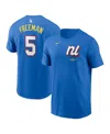 Nike Men's Freddie Freeman Royal National League 2025 All-star Edition Name Number T-shirt In Blue