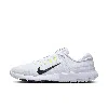 Nike Men's Free Golf Nn Golf Shoes In White/ Black/ Platinum/ Grey