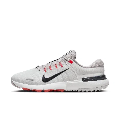 Nike Men's Free Golf Nn Golf Shoes (wide) In White