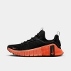 Nike Men's Free Metcon 6 Workout Shoes In Black/hyper Orange/hyper Crimson