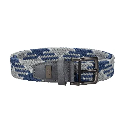 Nike Men's G-flex Stretch Woven Belt In Blue