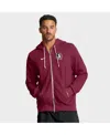 Nike Florida State Sideline  Men's Dri-fit College Full-zip Hoodie In Burgundy