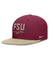 Nike Men's Garnet/gold Florida State Seminoles Two-tone Primetime Performance Fitted Hat In Garnet,gold