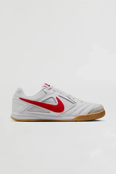 NIKE MEN'S GATO FB SNEAKER IN WHITE/GUM YELLOW/PHOTON DUST, MEN'S AT URBAN OUTFITTERS