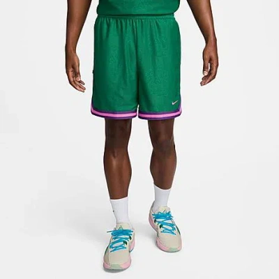 Nike Men's Giannis Dri-fit Dna 6" Basketball Shorts In Green
