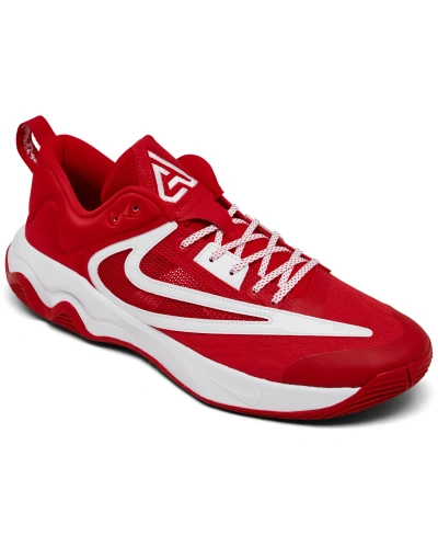 Nike Men's Giannis Immortality 3 All-star Weekend Basketball Sneakers From Finish Line In University Red,white