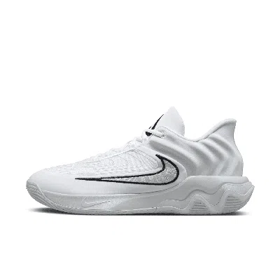 Nike Men's Giannis Immortality 4 Basketball Shoes In White/pure Platinum/black