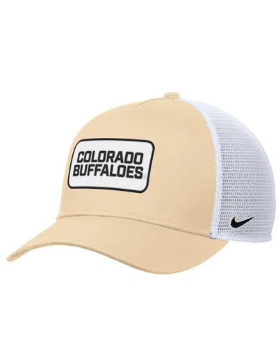 Nike Men's Gold Colorado Buffaloes 2025 On-field Rise Trucker Adjustable Hat