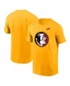 Nike Men's Gold Florida State Seminoles Legacy Alternate Logo T-shirt In Gold