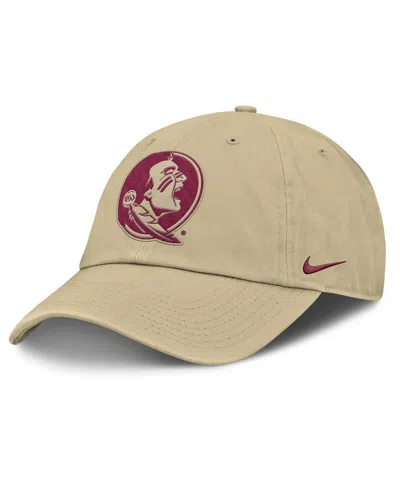 NIKE MEN'S GOLD FLORIDA STATE SEMINOLES PRIMETIME CLUB ADJUSTABLE HAT
