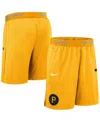 Nike Pittsburgh Pirates Authentic Collection City Connect  Men's Dri-fit Mlb Shorts In Yellow