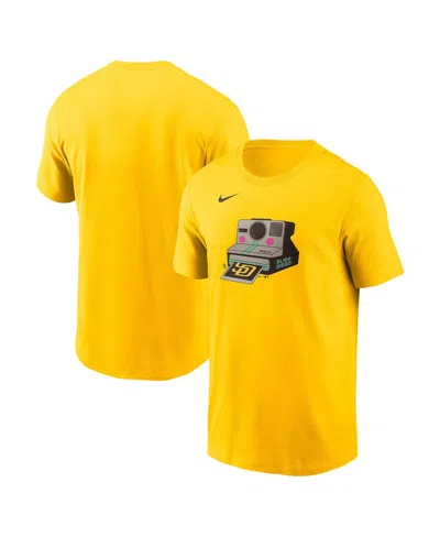 Nike Kids' Men's Gold San Diego Padres Local Hometown T-shirt In Yellow