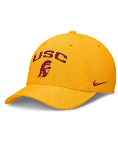 Nike Men's Gold Usc Trojans 2025 On-field Rise Performance Flex Hat