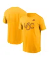 Nike Men's Gold Usc Trojans Legacy Alternate Logo T-shirt In Gold