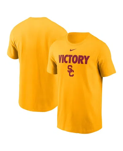 Nike Men's Gold Usc Trojans Local Ultimate Chant T-shirt