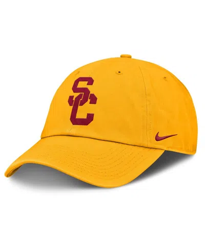 NIKE MEN'S GOLD USC TROJANS PRIMETIME CLUB ADJUSTABLE HAT