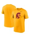 Nike Men's Gold Usc Trojans Primetime Evergreen Alternate Logo T-shirt In Gold