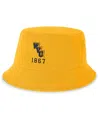 Nike Men's Gold West Virginia Mountaineers Legacy Apex Bucket Hat In Gold