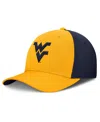 Nike Men's Gold/navy West Virginia Mountaineers 2025 Sideline Rise Local Performance Flex Hat In Multi