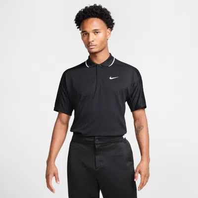 Nike Men's Golf Club Dri-fit Golf Polo In Black