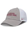 Nike Men's Gray Alabama Crimson Tide 2025 Gameday On-field Club Adjustable Trucker Hat In Gray