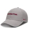 Nike Men's Gray Alabama Crimson Tide 2025 On-field Rise Performance Adjustable Hat In Gray