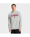 Nike Gray Alabama Crimson Tide 2025 Sideline Standard Issue Dri-fit Hoodie In Gray