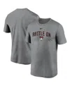 Nike Men's Gray Arizona Diamondbacks Local Font Legend T-shirt In Gray