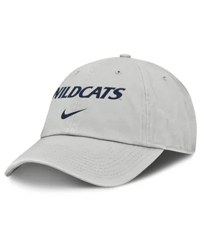 NIKE MEN'S GRAY ARIZONA WILDCATS 2025 ON-FIELD GAMEDAY CLUB ADJUSTABLE HAT