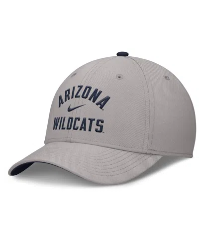 Nike Men's Gray Arizona Wildcats Rise Prep Performance Flex Hat