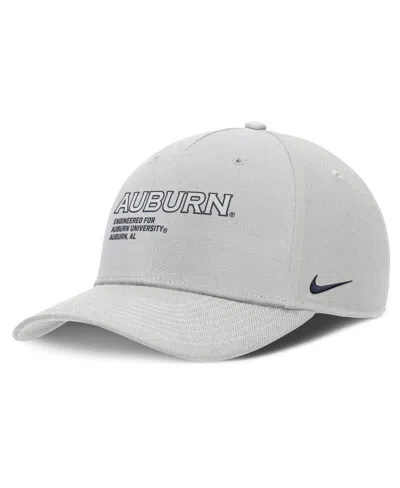 Nike Men's Gray Auburn Tigers 2025 On-field Primetime Rise Dri-fit Adjustable Hat