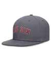 Nike Boston Red Sox Swoosh  Men's Dri-fit Mlb Hat In Gray
