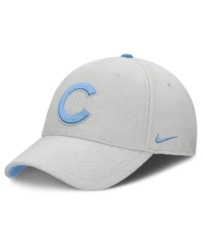 Nike Men's Gray Chicago Cubs Club Adjustable Hat In Neutral