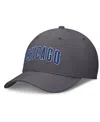 Nike Men's Gray Chicago Cubs Swoosh Performance Flex Hat In Gray