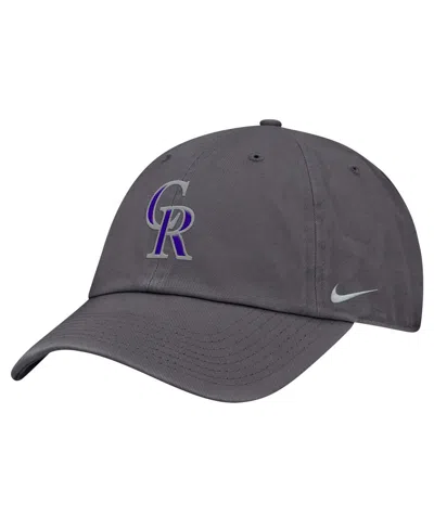 Nike Kids' Men's Gray Colorado Rockies Club Adjustable Hat